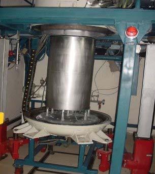 Electron Beam Welding Machine 15 kw, 60 kv, 250 ma Vacuum Chamber: 2.5m x 1.