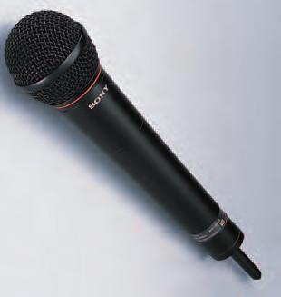 Transmitters WRT-867A* UHF Synthesized Wireless Microphone U68 AU66 Dynamic microphone capsule with supercardioid polar pattern Resilient body structure for extremely high quality sound Incorporates