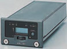 MB-8N* Tuner Base Unit F (U30-69) AU66 Front Panel: MB-8N with four WRU-8N tuner units installed Rear Panel Accommodates up to four WRU-8N tuner modules in a 1U high, rack-mountable chassis Built-in