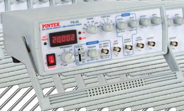 Function Generator 19 Convenience! FG-32 3MHZ F.G. WITH AUTO COUNTER 6 Function, 6 Range.