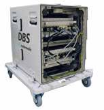 PBS PORTABLE BASE STATION Designed to be quickly deployable, the PBS a trolleymounted