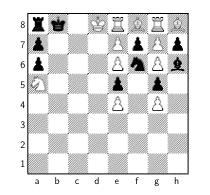 INTEGERS: ELECTRONIC JOURNAL OF COMBINATORIAL NUMBER THEORY 5 (2005), #G06 11 The first board of Figure 10 is a combinatorial position (with an impossible arrangement of pieces) with the required