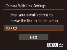 Registering CANON image GATEWAY To link the camera and CANON image GATEWAY, add CANON image GATEWAY as a destination Web service on the camera.