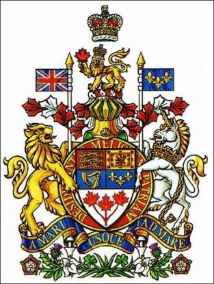 The 1957 design of the arms of Canada was redrawn by Cathy Bursey-Sabourin, Fraser Herald at the Canadian Heraldic Authority, and was