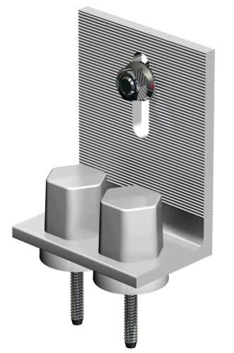 We offer two choices of EZ Metal Roof Mount Kit with Two-Screw.
