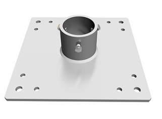 K10302-001 2" Al Post Base Plate Kit Steel Post Base Plate Kit The steel post base can be used where a more robust