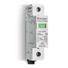SRIS SRIS SPD Type 2 Surge arrester range for single/ three phase AC systems and for DC systems Surge arrester suitable for AC and DC systems to protect equipment against induced overvoltage or