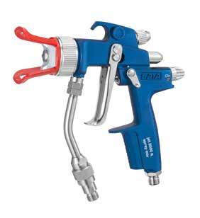 29926 SATAjet 3000 A spray mix Air-assisted airless spray gun for the use on painting machines Nozzle technology of