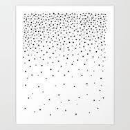 DOTS AGGREGATIONS ACCUMULATION RAREFACTION If lots of dots are near one another,