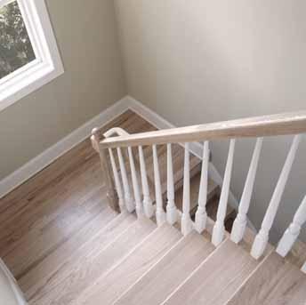 USING THIS GUIDE WOOD ~ LNL This guide will cover the basic steps necessary to renovate your staircase.