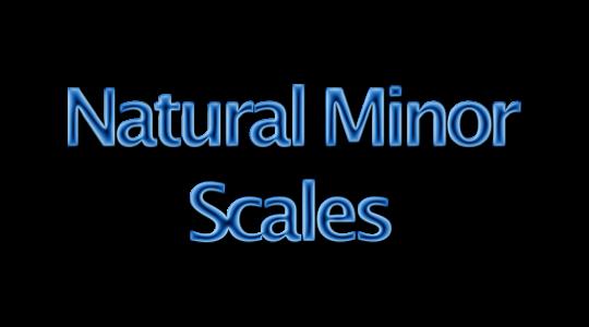 THE NATURAL MINOR SCALE: The Natural Minor Scale is a seven-note scale often used in blues, rock and many other musical genres. It is also called Pure Minor or the Aeolian Mode.