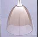 Bronze NRS80-470 - Feather Glass Glass Finish: White Glass Diameter: Glass Height: Example: NRS80-473 -