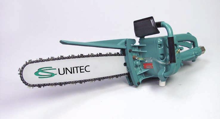 Chain Saws Pneumatic Hydraulic Pneumatic Chain Saws Powerful, efficient cutting of wood and plastic Used successfully for many years in petrochemical industries, marine applications, utilities,