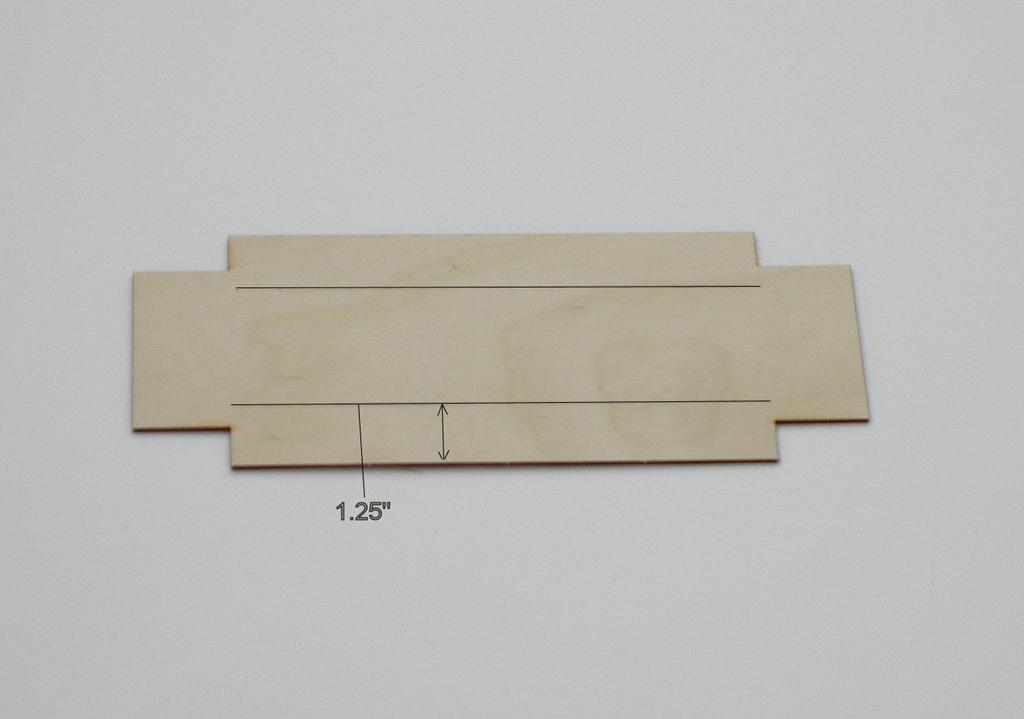 Assembly Instructions 1.) Begin by locating the subfloor (part #1). Note the laser scribed marking 1.25 in from the outside edge as these will be used to position the intermediate sills.