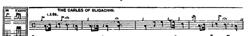 Commentary: Donald MacDonald gives a rather opaque story concerning this tune in his manuscript notes: Bodaich na Sligachin