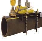 Extension chains available for pipes 43-1/4 dia.