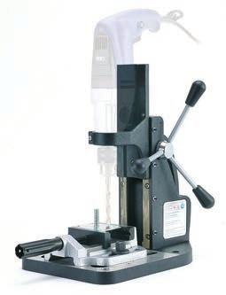 drilling machine into a bench drill. Extends the functionality of your portable magnetic drill.