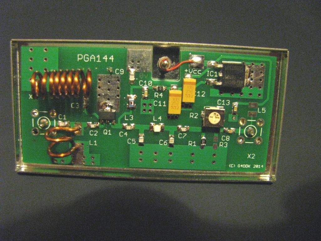 Note that the PGA432 shown is constructed on the existing PGA144 PCB. This will change with issue B boards.