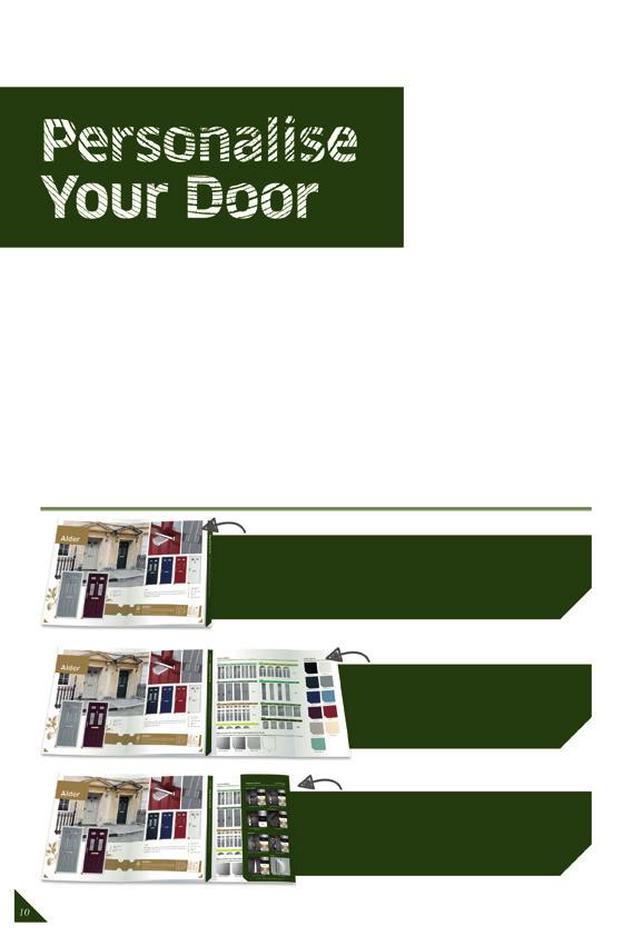 Your door is as individual as you are. We manufacture every composite door to the customer s exact and bespoke requirements.