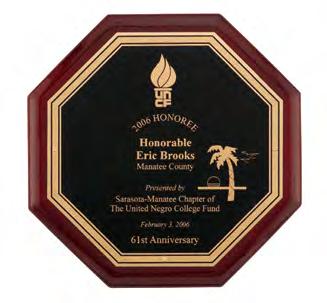 Airflyte Premium Series PLAQUE BOARDS WITH ROSEWOOD STAIN AND HEAVY