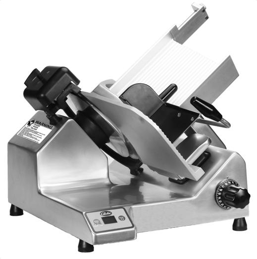 , 08 99507 ECN 065 Parts Catalog S-Series Slicer Smart Manual Model: SG SG /6/08 Rev. R IMPORTANT! TO EXPEDITE SHIPMENT OF PARTS, ALWAYS SPECIFY MODEL, REV, PART NUMBER, AND SERIAL NUMBER OF UNIT.