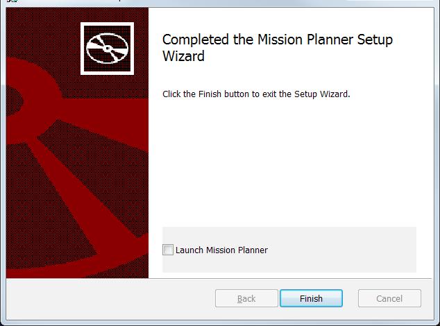Mission Planner Setup Wizard Launch Mission Planner to explore the capabilities of your autonomous vehicle!