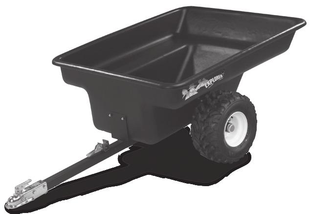 your every need. ATV Brute Cubic Feet: 30 Cubic Ft Length: 103 (261.3 cm) Width: 34½ (87.63 cm) Depth: 16 (40.