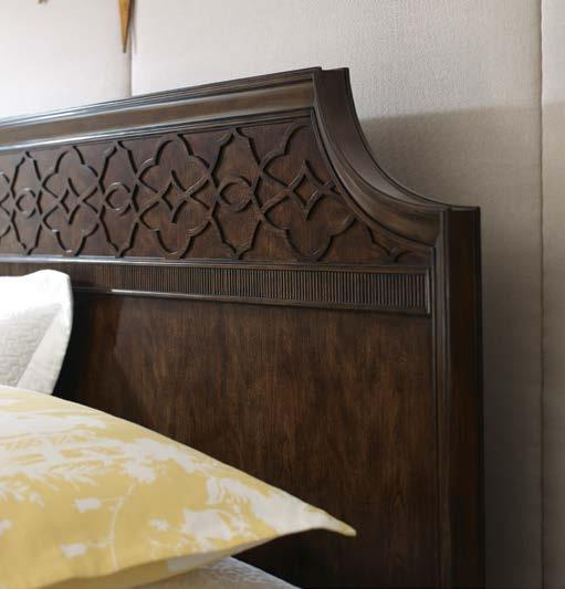 D87 H58-333 Panel Bed Headboard 5/0 W63-1/4 D3 H58-334 Panel Bed Footboard 5/0 W64-1/4 D2 H19