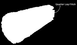 Heartwood vs Sapwood Quarter Cut veneers are the result of slicing flat through a quartered log.