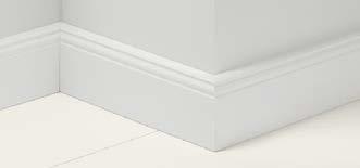 Skirting boards and accessories 22 / 23 Skirting boards Hamburg moulding HL 1