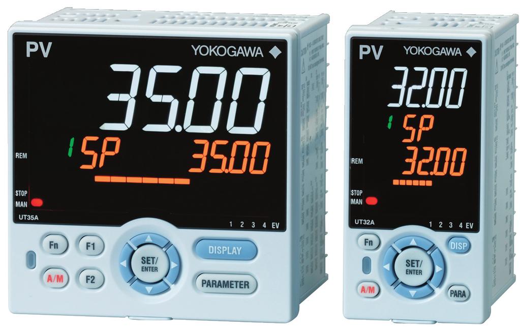 General Specifications 35A/32A Digital Indicating Controllers [Style: S1] Overview The 35A/32A digital indicating controllers employ an easy-to-read, 14-segment large color LCD display, along with