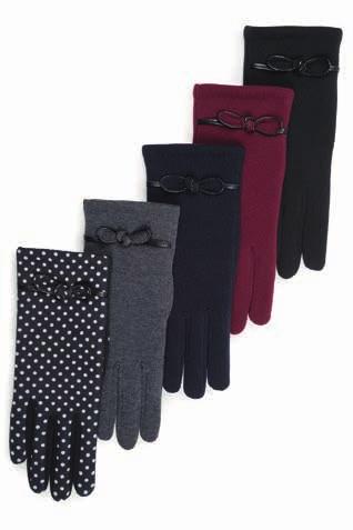82072 Fur Cuff Sparkle Detail Glove Thermal fabric for comfort and warmth. Size: One size.