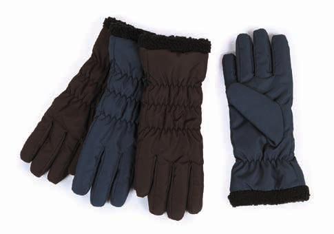 82067 Water Resistant Ruched Padded Glove Shower and