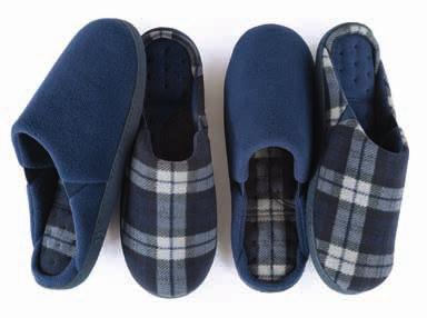 99245 Fleece Check Mule Classic mule features: foam layers. Heel and arch foam for added support.