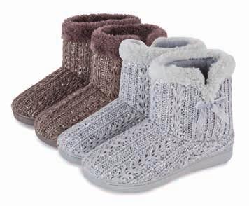 95497 Sparkle Knit Mule Sparkle knitted mule with supersoft cuff features: foam