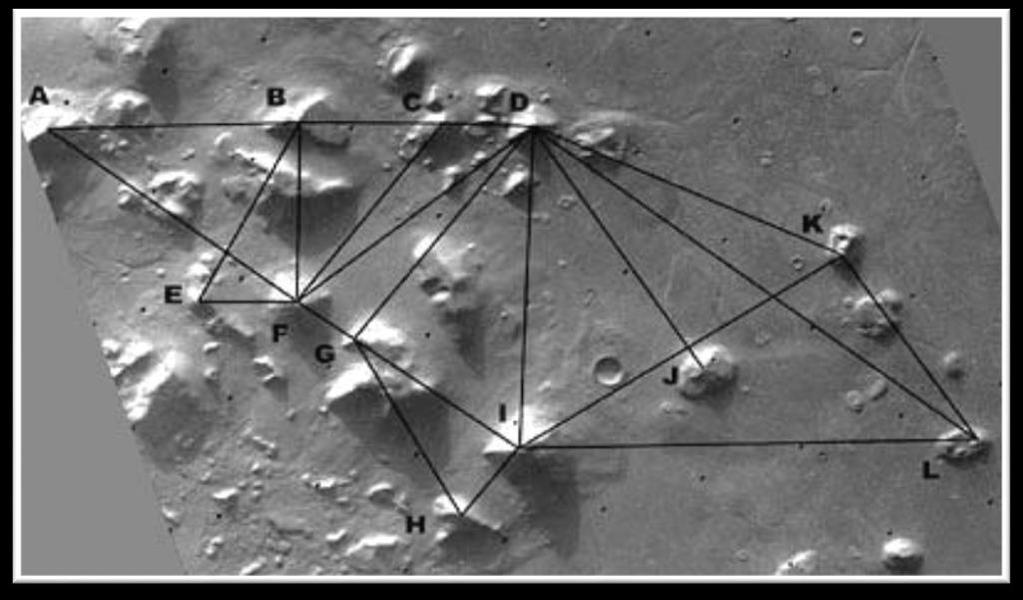 Still, we cannot deny that the act of placing a tetrahedral object on Mars at