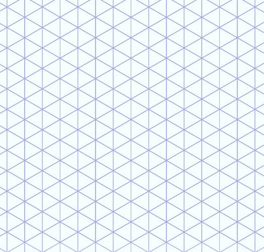 isometric drawing on the grid provided and draw in