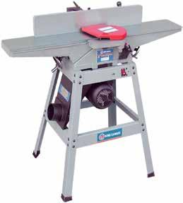99 6 PARALLELOGRAM JOINTER WITH SPIRAL KC-75FX Powerful 2 HP (110V) motor Easy set-up (Carbide cutter inserts) Parallelogram table adjustment system Built-in 4 dust chute 4 Row spiral cutterhead with
