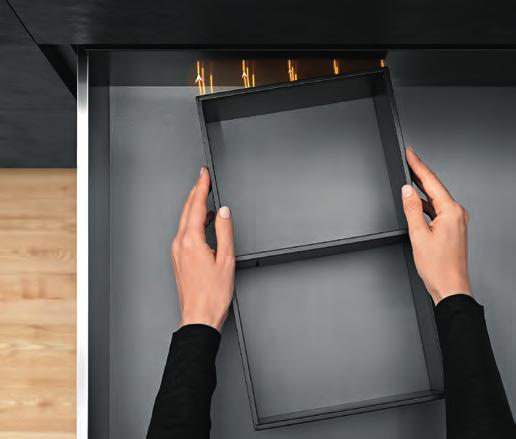 Legra-box A new contemporary drawer system