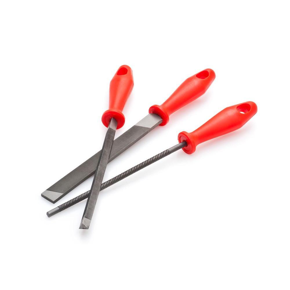 Recommended tools Small flat file, Small round file,