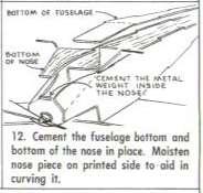 Another option is shown where a square nut is attached to the rear of the nose piece.