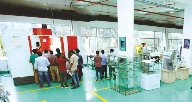 IMTMA Technology Centre Training & Skill Development To meet the requirement of skill development in the manufacturing and machine tool industry, Indian Machine Tool Manufacturers Association has set