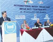 IMTMA encourages members participation in recognised international exhibitions in identified target markets and invite leading trade journals and magazines from target markets to visit IMTEX as well