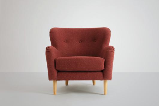 that hug comfortably around the sitter. Wilbur is available as a single or two seater sofa.