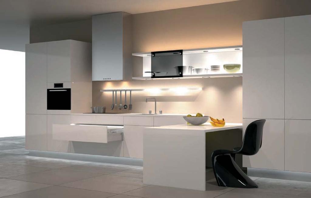 in the Kitchen: a room to savour More enjoyment during cooking thanks to bright and even illumination of work