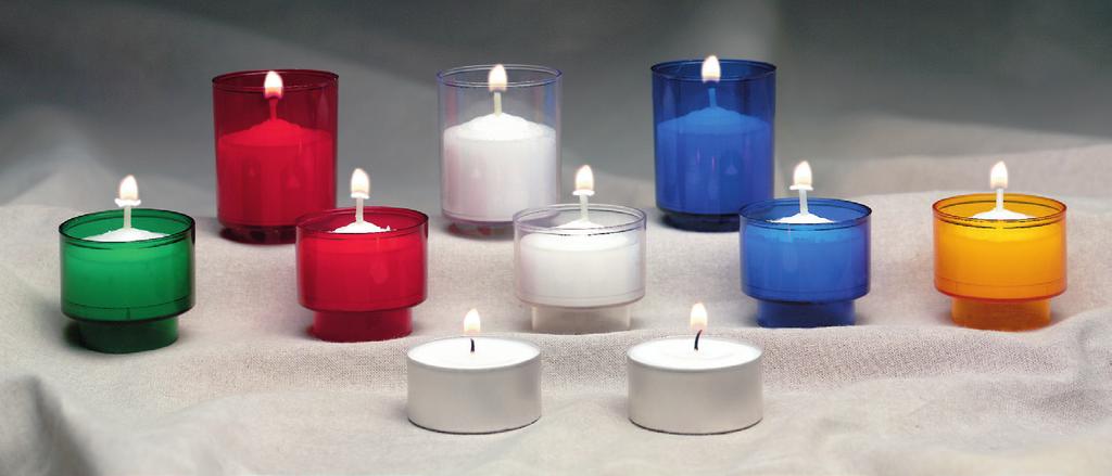 99 Wax votive candles with 6 hour burn time CS705-144LK