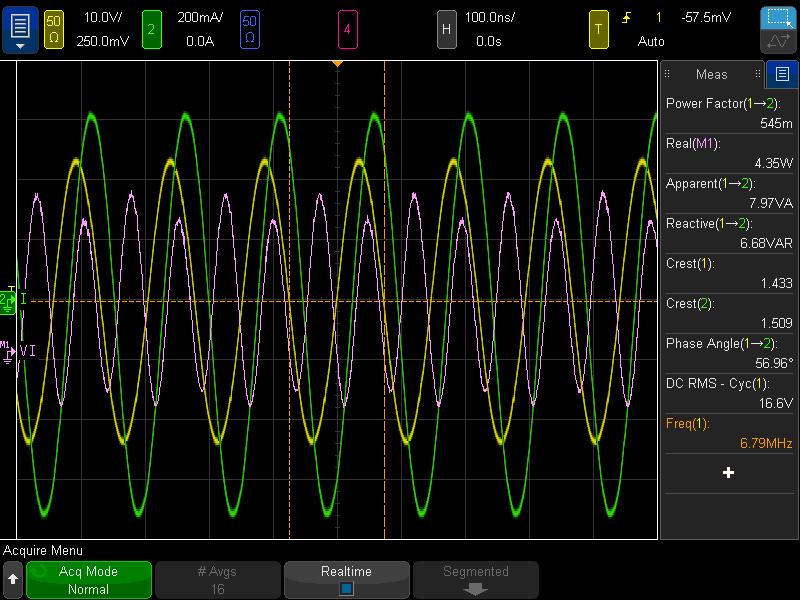 06 Keysight Alliance for Wireless Power (A4WP) Measurements Using an Oscilloscope (Part 3): Power and Efficiency Measurements - Application Note Measuring PTU and/or PRU Resonator Power Measuring