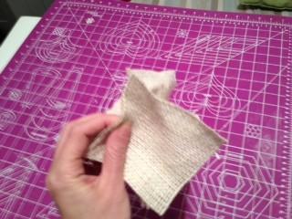 Once you get your four sides sewed together, things will look like this.