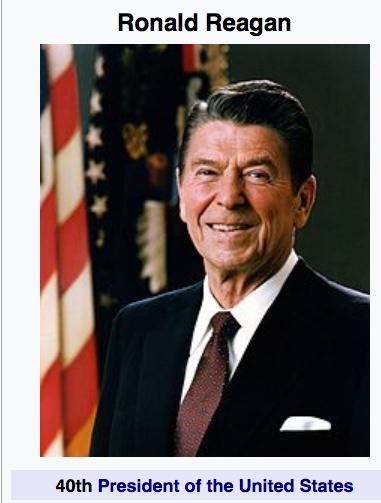 Compilation by D. A. Sharpe President Ronald Wilson Reagan was born February 6, 1911 in Tampico, Whiteside County, Illinois. He is the seventh cousin, once removed to me.