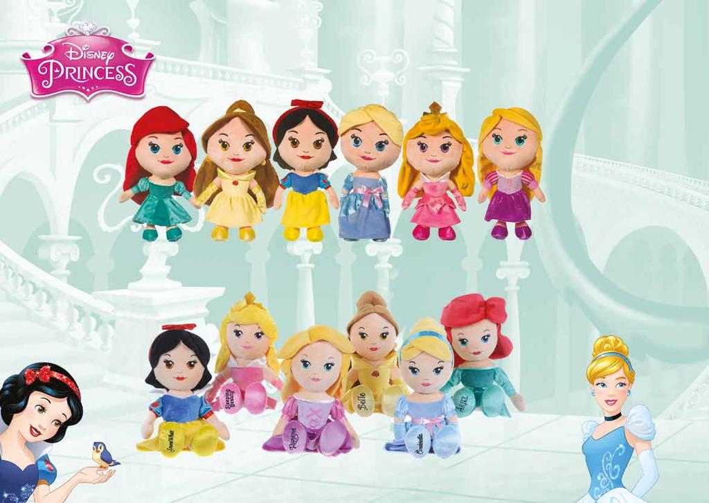 Disney Princess Gift Collection 6 Ariel Belle Snow White Cinderella Sleeping Beauty Rapunzel 71123 12